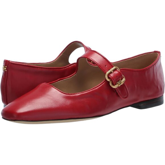 Sam Edelman Womens Scarlet Leather Closed Pointed Toe Mary Jane Flat Shoes - Picture 7 of 7